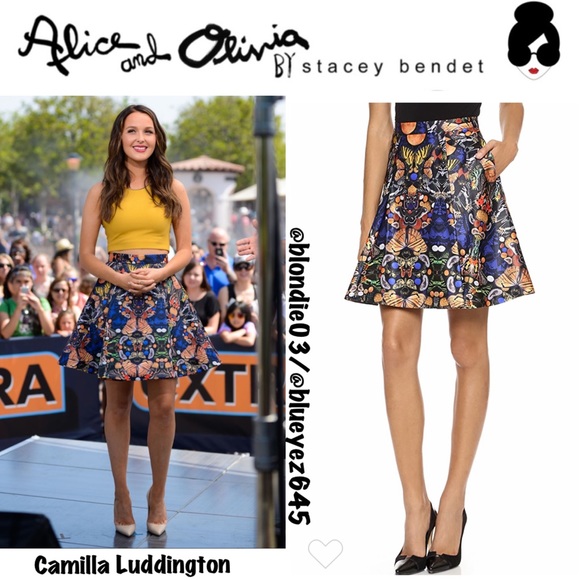 Alice + Olivia Dresses & Skirts - Alice & Olivia “Nyla” butterfly skirt 0
